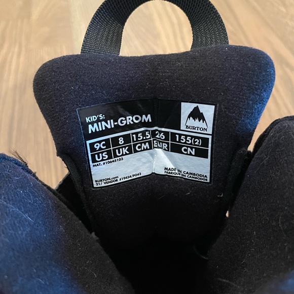 Toddlers' Burton Mini Grom Snowboard Boot - Picture 5 of 5